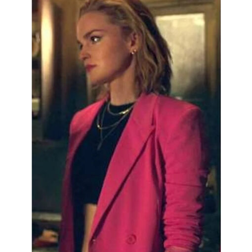 Locke And Key Hallea Jones Pink Blazer