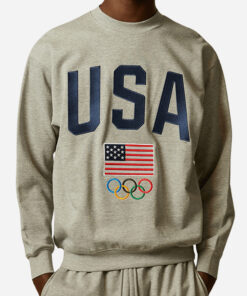 Olympics Team USA Grey Sweatshirt