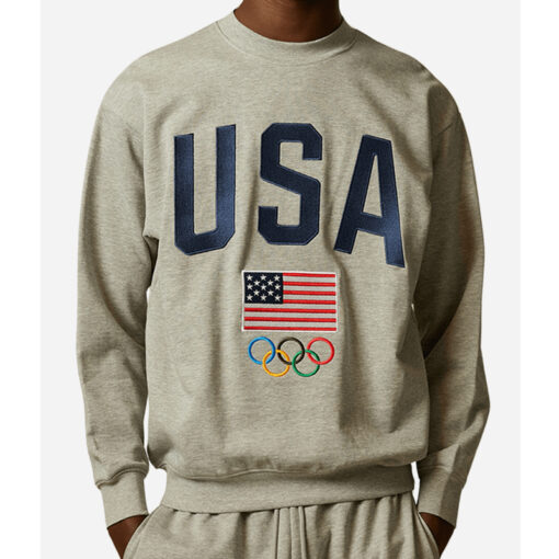 Olympics Team USA Grey Sweatshirt