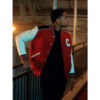 Power Book II Ghost Red Varsity Jacket