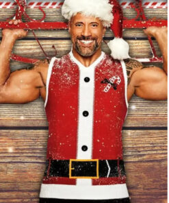 Red One Dwayne Johnson Christmas Vest