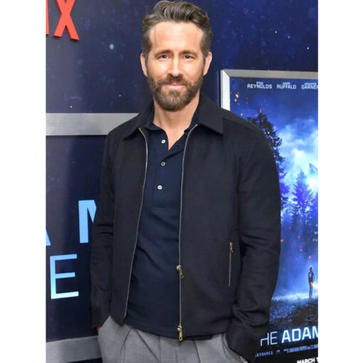 Ryan Reynolds The Adam Project Black Jacket