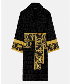 Unisex Short Versace Robe