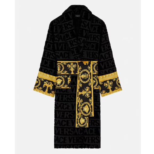 Unisex Short Versace Robe