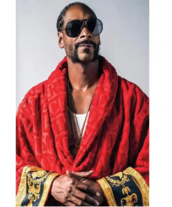 Snoop Dogg Red Versace Robe