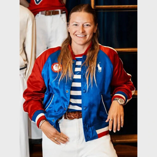 Team USA Daniela Moroz Satin Jacket