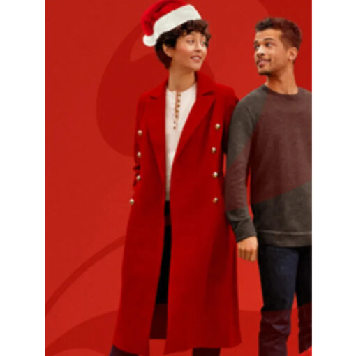 The 5-Year Christmas Party Katie Findlay Red Coat