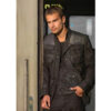 Theo James Divergent Four Black Leather Jacket