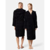 Unisex Black Versace Robe