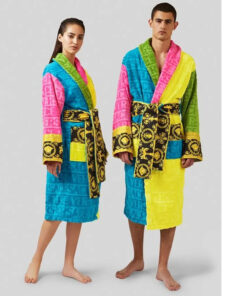 Unisex Hooded Versace Robe