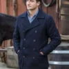 Daniel Lissing Blue Peacoat