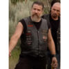 Yellowstone Adam Johnson Black Leather Vest