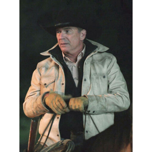 Yellowstone John Dutton Leather Jacket