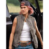 Yellowstone Teeter Grey Cotton Vest