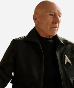 Luc Picard Star Trek Leather Jacket