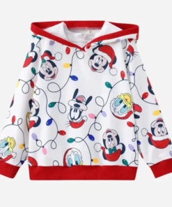 Mickey Mouse Christmas Pullover Hoodie