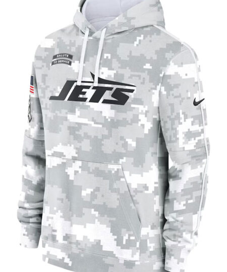 New York Jets Salute To Service Camo 2024 Hoodie