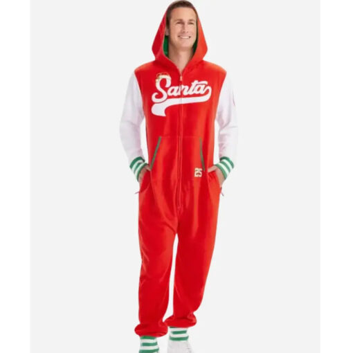 Santa Clause Santa Jumpsuit Costume