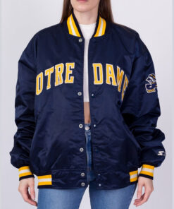 University of Notre Dame 90’s Blue Jacket