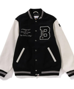 A Bathing Ape Bape Varsity Jacket