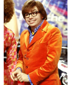 Mike Myers 1997 Movie Austin Powers Orange Velvet Suit