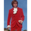 Austin Powers Red Velvet Suit