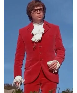 Austin Powers Red Velvet Suit