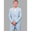 Brad Pitt Venice Film Festival Blue Suit