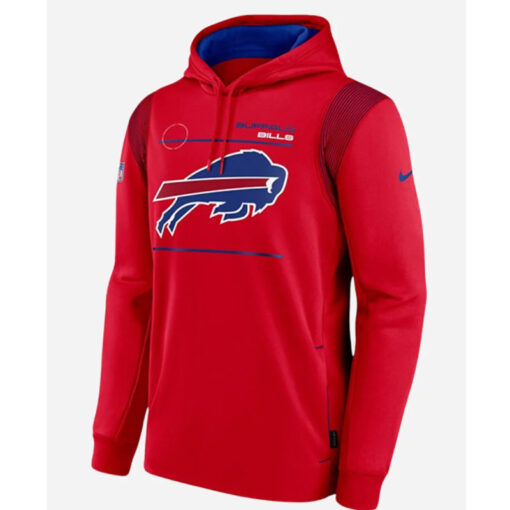 Buffalo Bills Sideline Red Hoodie