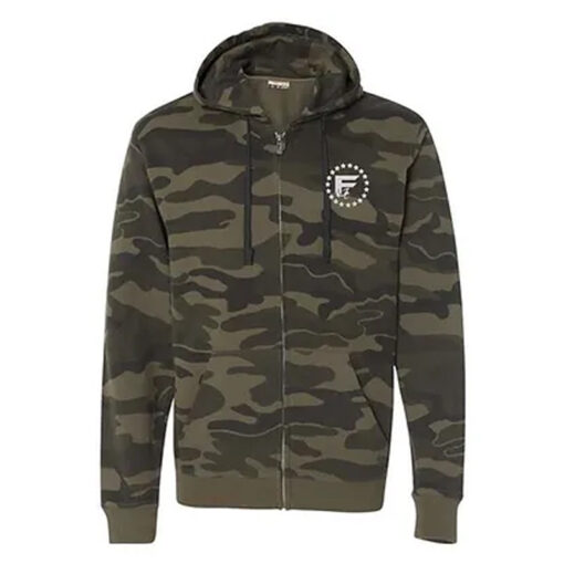 Camo Full-Zip Hoodie Men’s