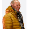 Craig T. Nelson Green and Gold Puffer Jacket