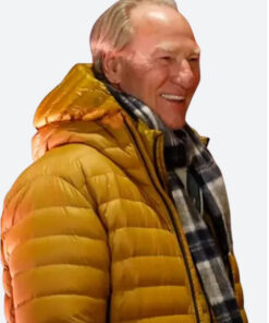 Craig T. Nelson Green and Gold Puffer Jacket