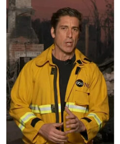 David Muir Clothespin Fire Jacket