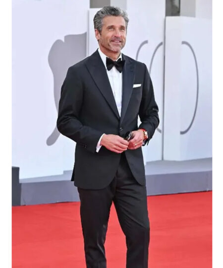 Ferrari Movie Event Patrick Dempsey Black Suit