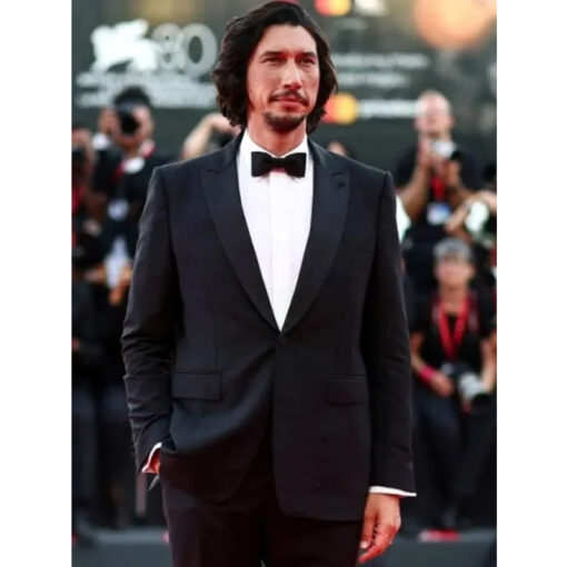 Ferrari Movie Premiere Adam Driver Black Suit