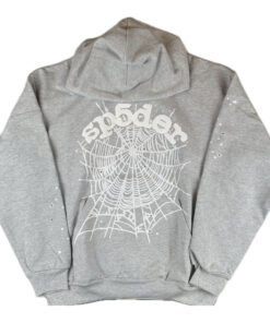 Grey Sp5der Hoodie