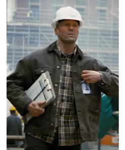 Jason Statham A Working Man Grey Jacket