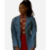 Jessica Williams Shrinking Blue Denim Jacket