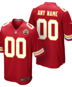 Kansas City Chiefs Nike Custom Home Game Jersey