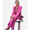 Kate Upton Dress My Tour Pink Suit