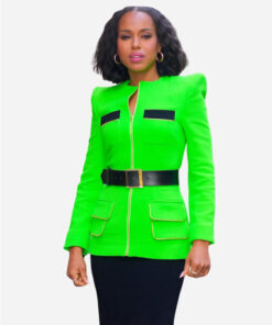 Kerry Washington Unprisoned Green Jacket