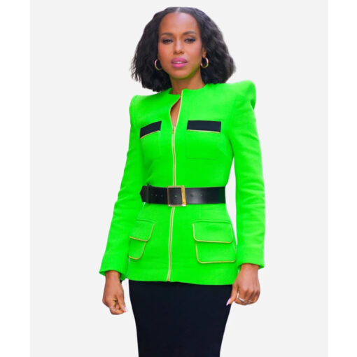 Kerry Washington Unprisoned Green Jacket