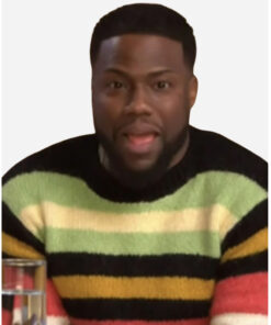 Kevin Hart Tv Show The Today Show Multicolor Striped Sweater