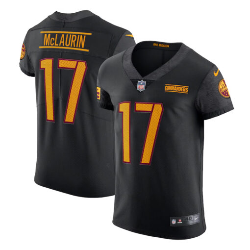 Men's Nike Terry McLaurin Black Commanders Vapor Elite Jersey