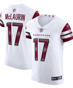 Men's Nike Terry McLaurin White Commanders Vapor Elite Jersey