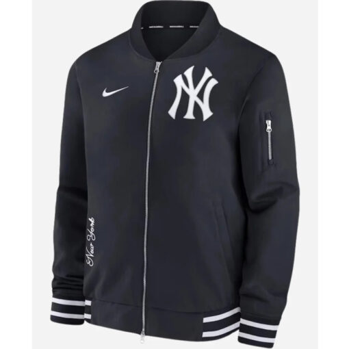 New York Yankees Black Varsity Jacket