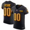 Nike Black Commanders Vapor Elite Custom Jersey