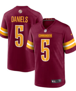 Nike Jayden Daniels Burgundy Commanders Game Jersey