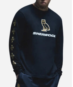 OVO Sherwood Pom Pom Long Sleeve T-Shirt