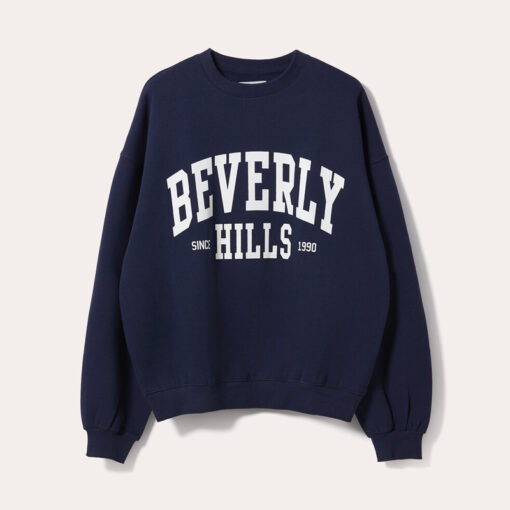 Oversized Navy Blue Sweatshirt